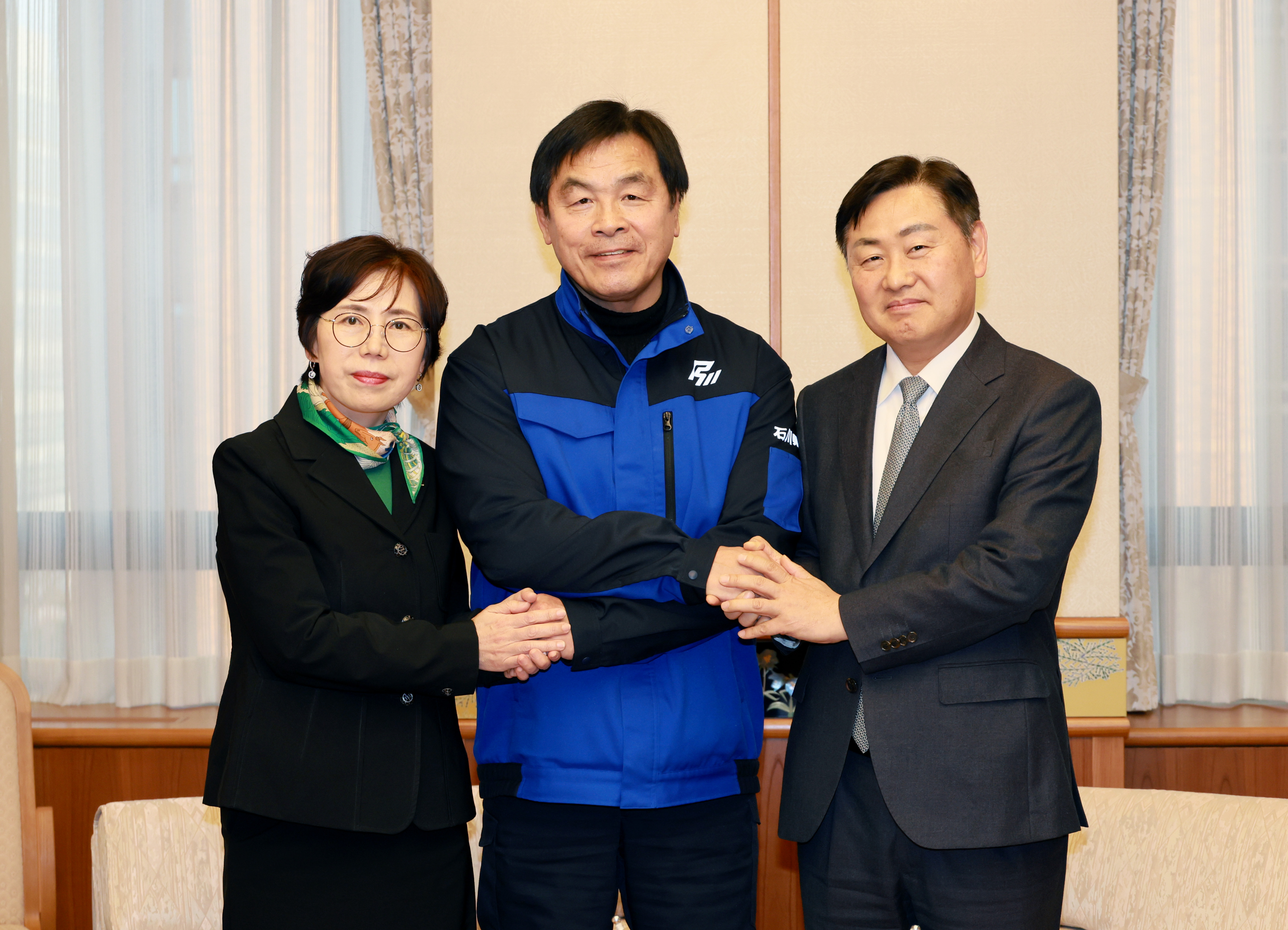 金寛永（キム·グァンヨン）道知事、地震被害を受けた日本・石川県民に道民の慰労を伝達