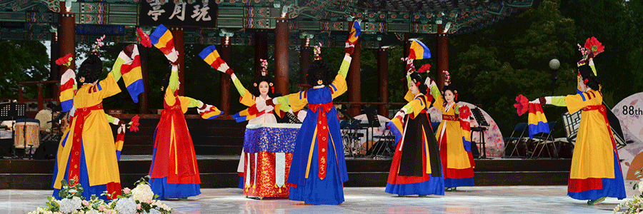 The world festival of love representing Korea