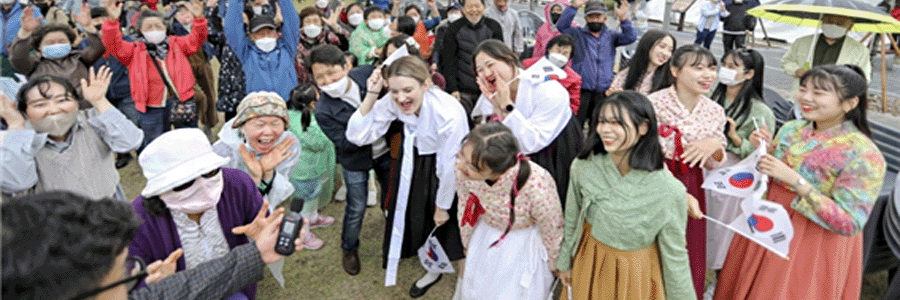 クンサン(群山)タイムトラベル祭り