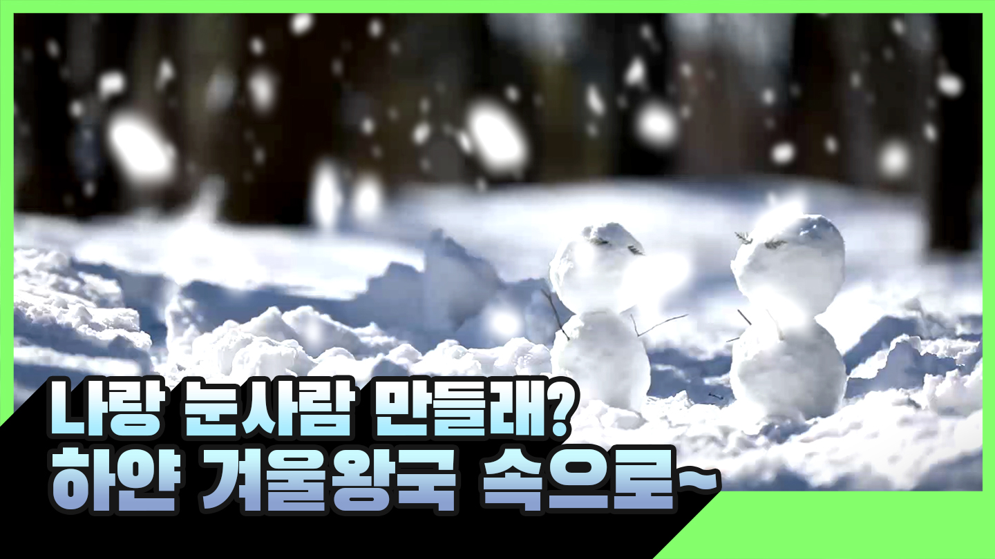 [명불허전북]눈 내려온다 눈이 내려온다~♪
