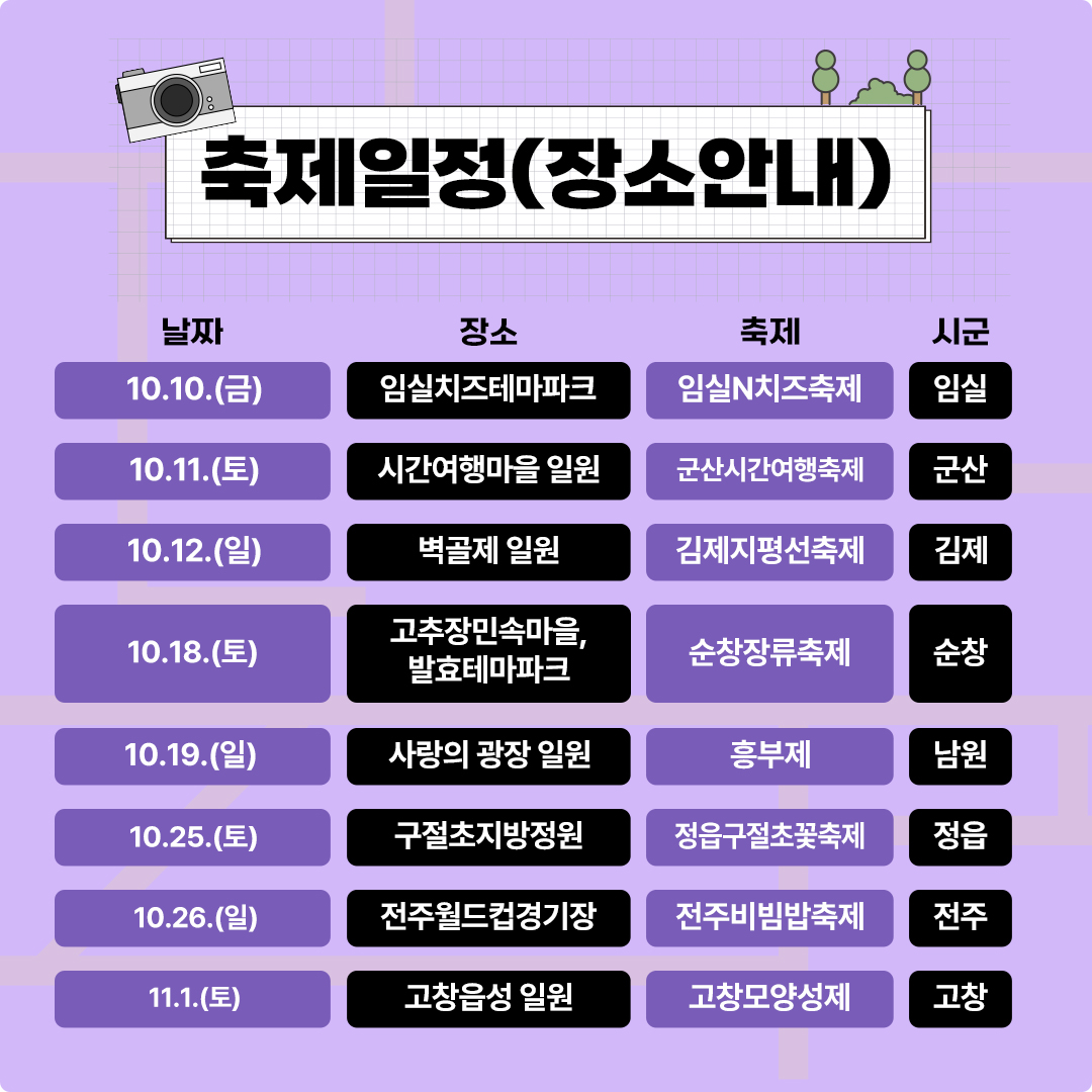 ★전북특별자치도 추억 네 컷 이동홍보관 이벤트 안내★ 3번째 이미지