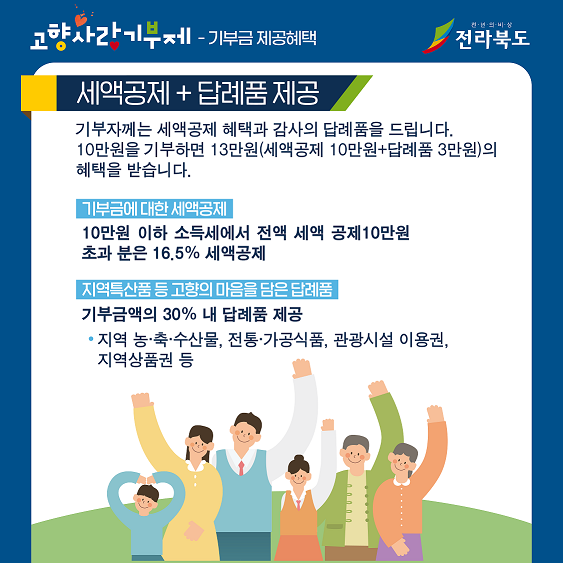 [카드뉴스] 고향사랑 기부제 6번째 이미지