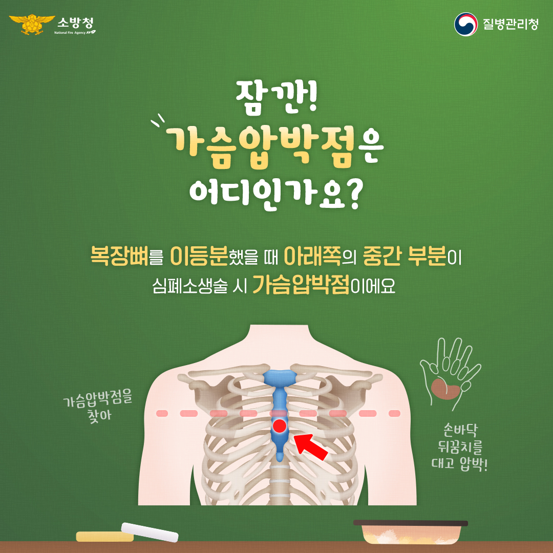 [카드뉴스] 심폐소생술 및 자동심장충격기(AED) 사용법 안내 7번째 이미지