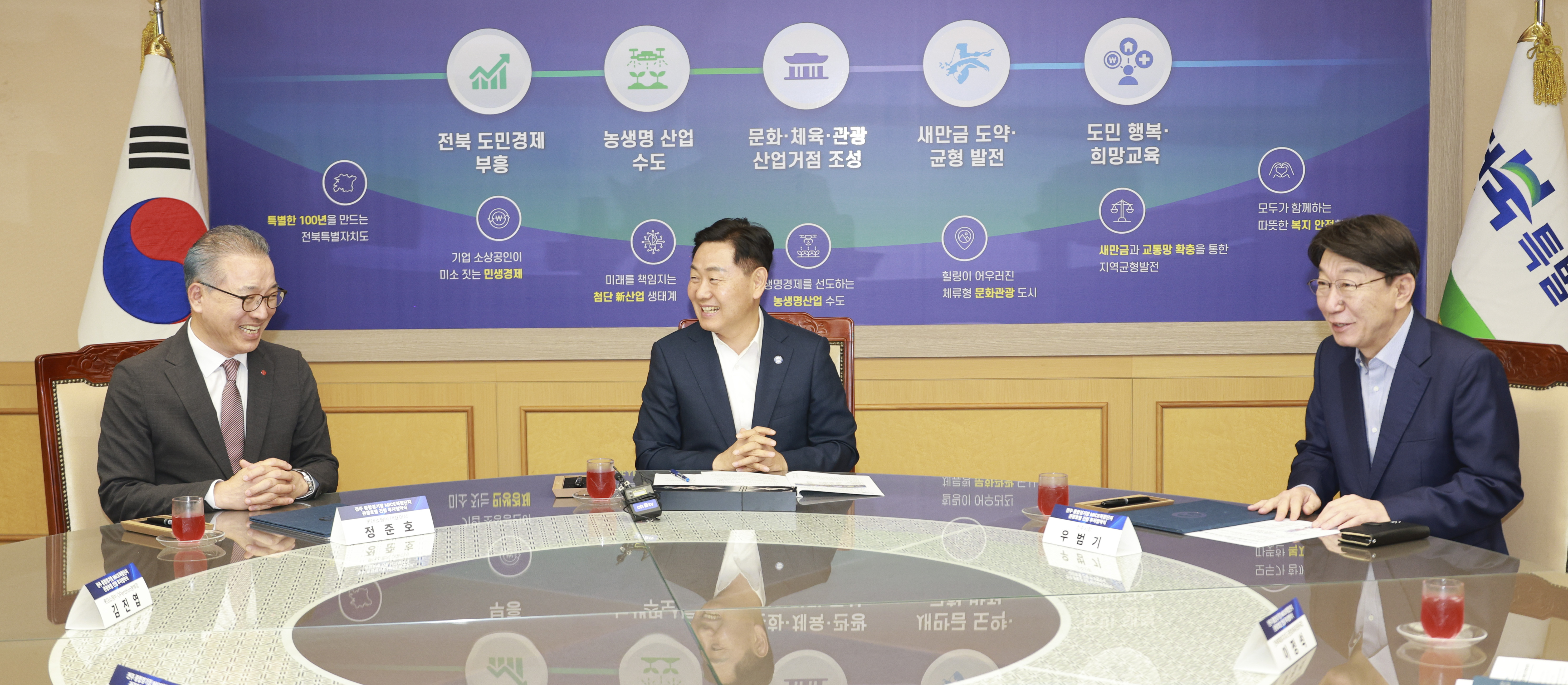 전주 종합경기장 MICE복합단지 관광호텔 건립 투자협약 체결식 이미지(3)