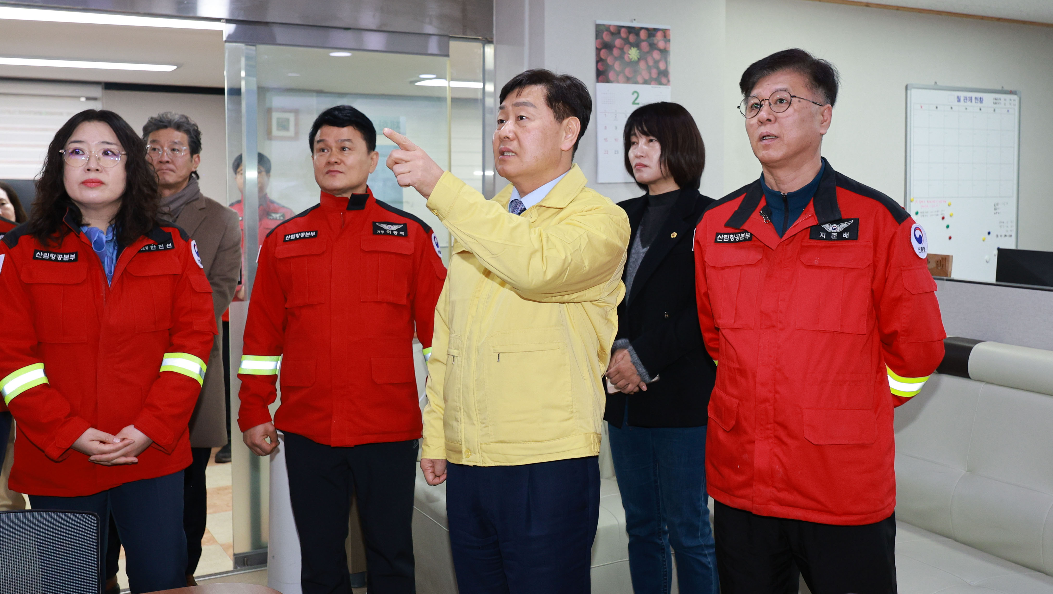 익산산림항공관리소 봄철 산불 대응 현장 방문 이미지(3)