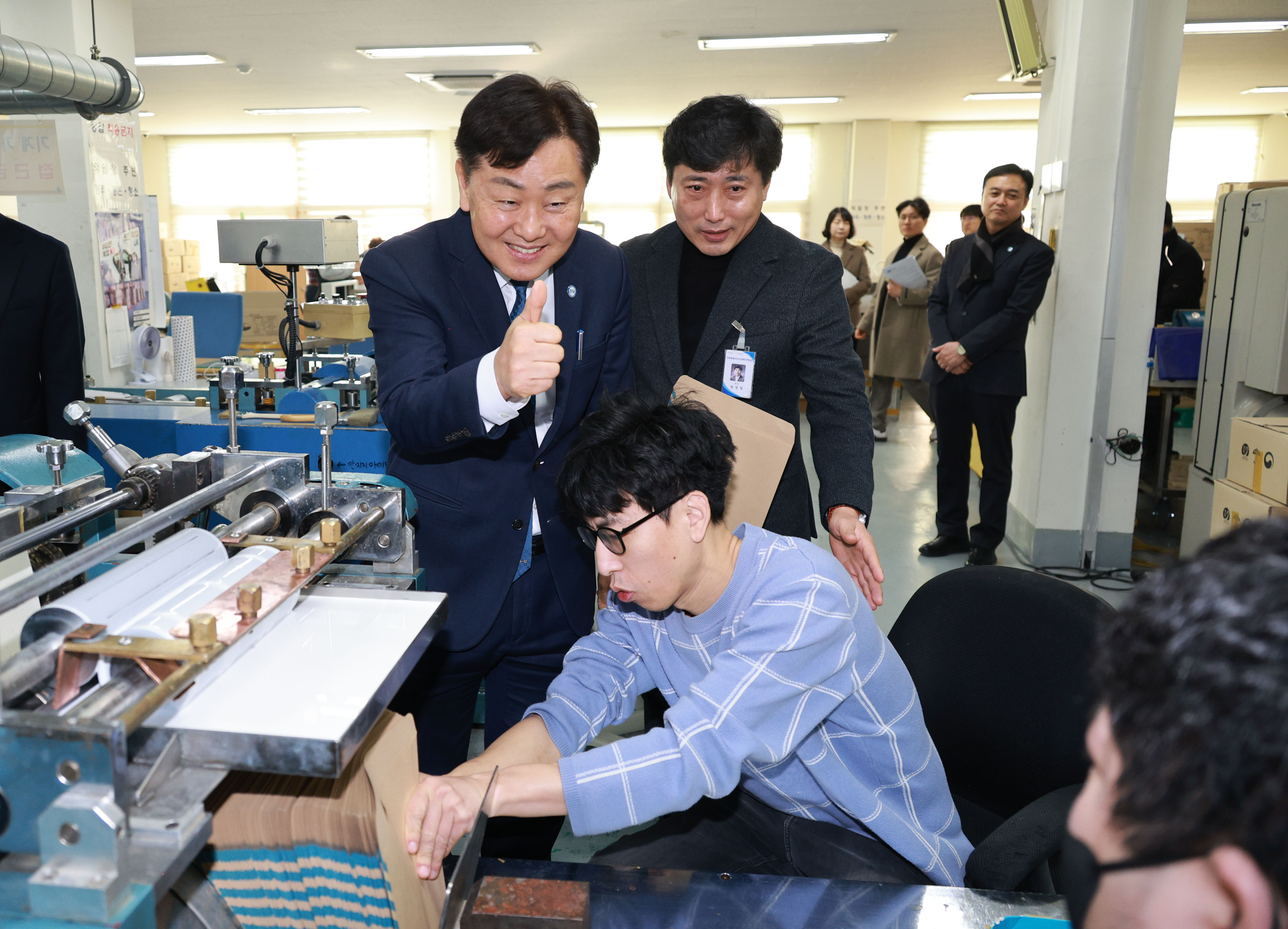 소멸 항공마일리지 활용 사회복지시설 방문 이미지(6)