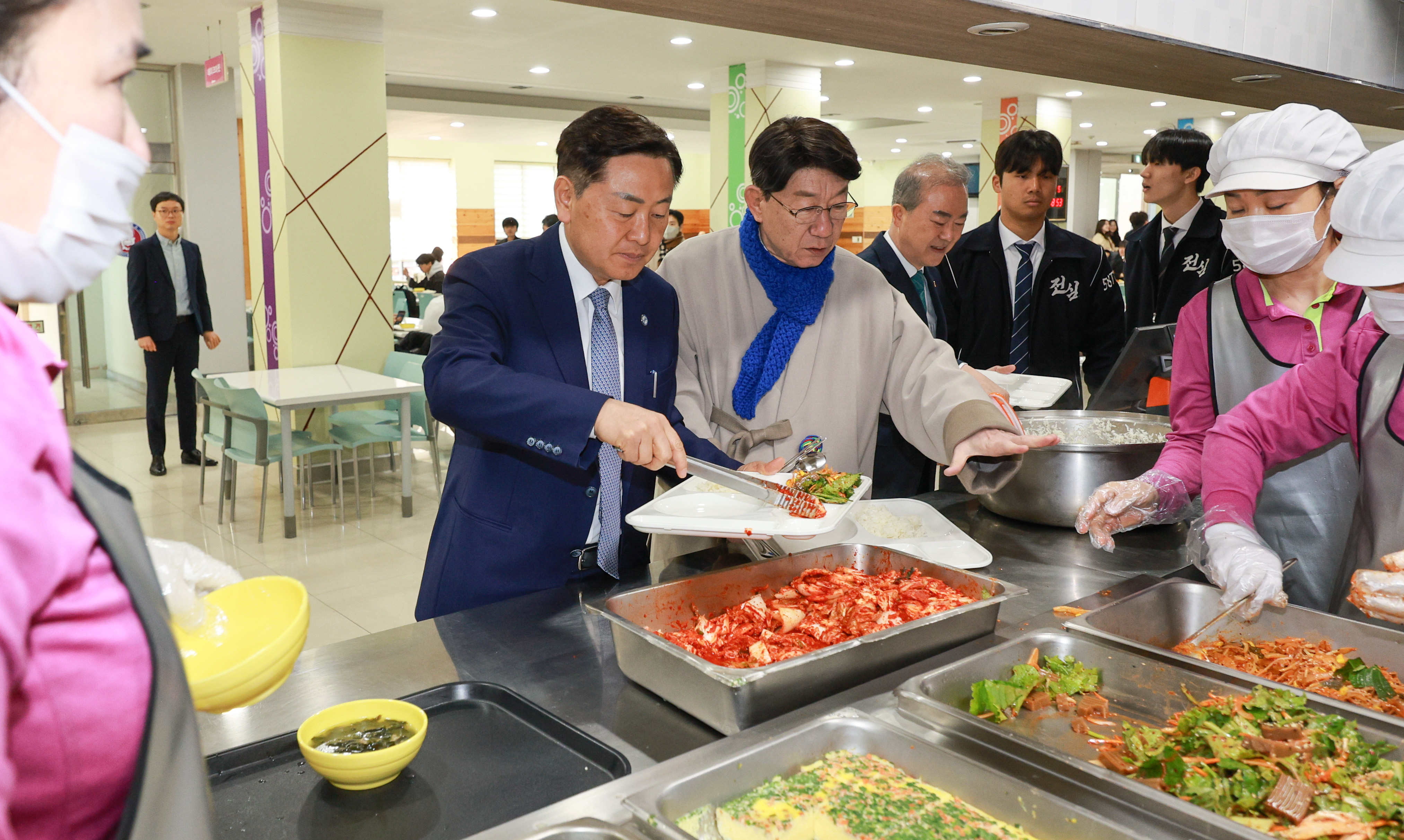 전북대학교 천원의 아침밥 방문 이미지(2)