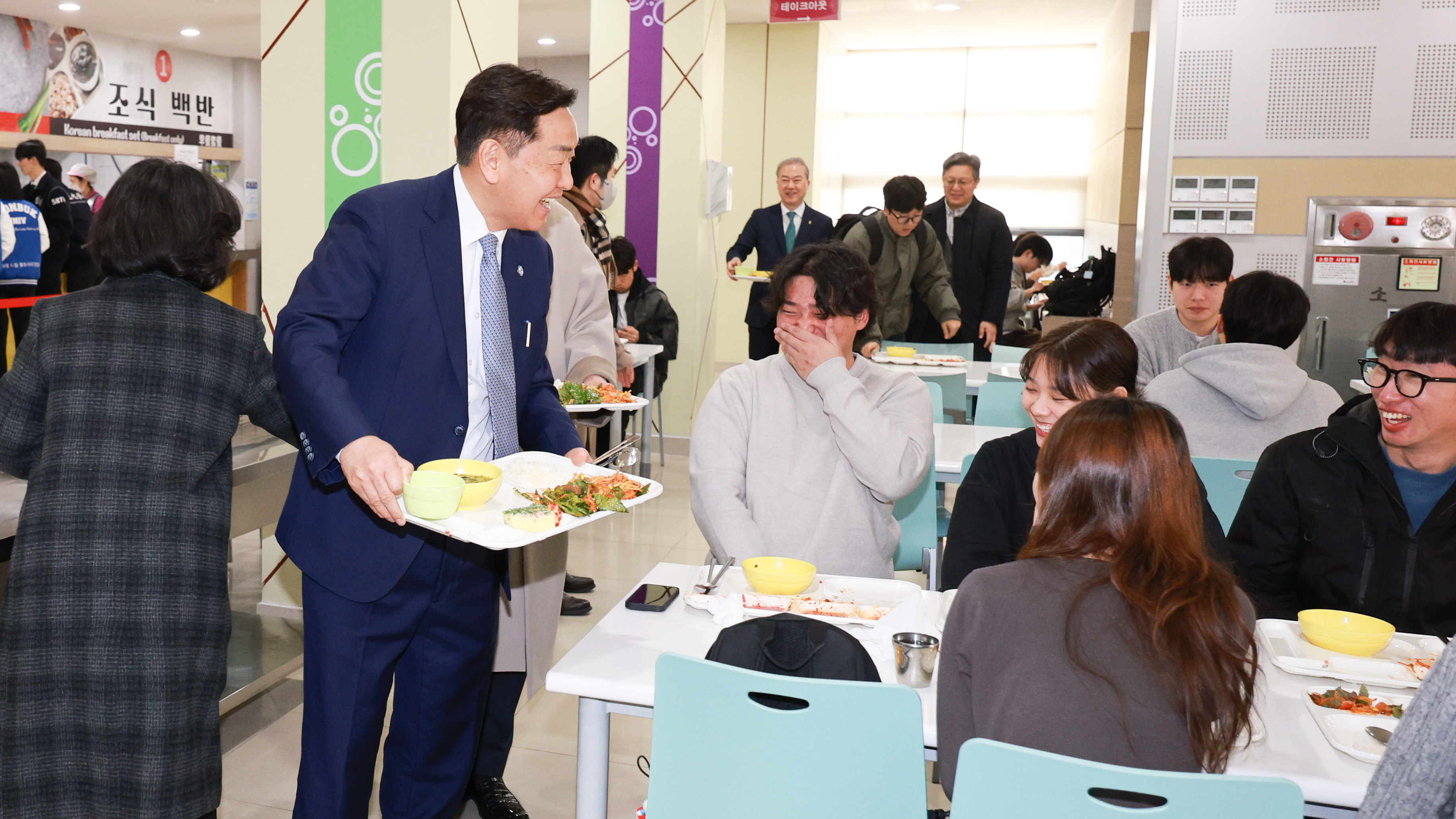 전북대학교 천원의 아침밥 방문 이미지(3)