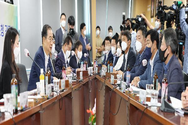 한덕수 국무총리 국가식품클러스터 현장방문