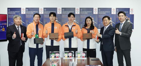 2025 익산 빅터 코리아마스터즈 배드민턴선수권대회 국가대표 선수격려