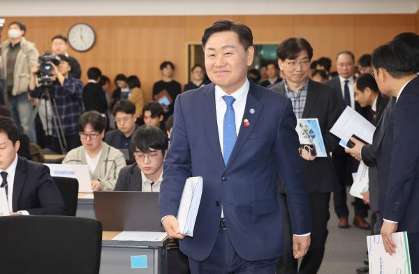 현대차그룹 투자 유치 및 대통령 타운홀미팅 관련 기자회견