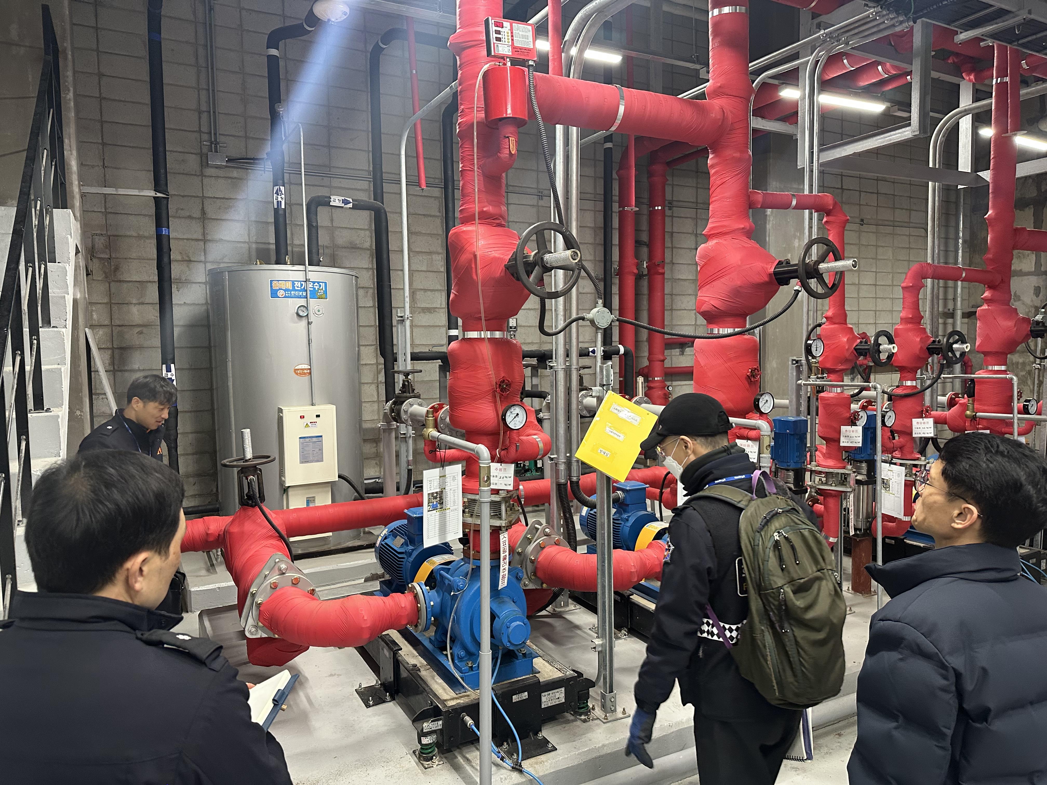 전북특별자치도소방본부, 새마을금고 이사장 선거 대비 투·개표소 화재 안전 점검 이미지(1)