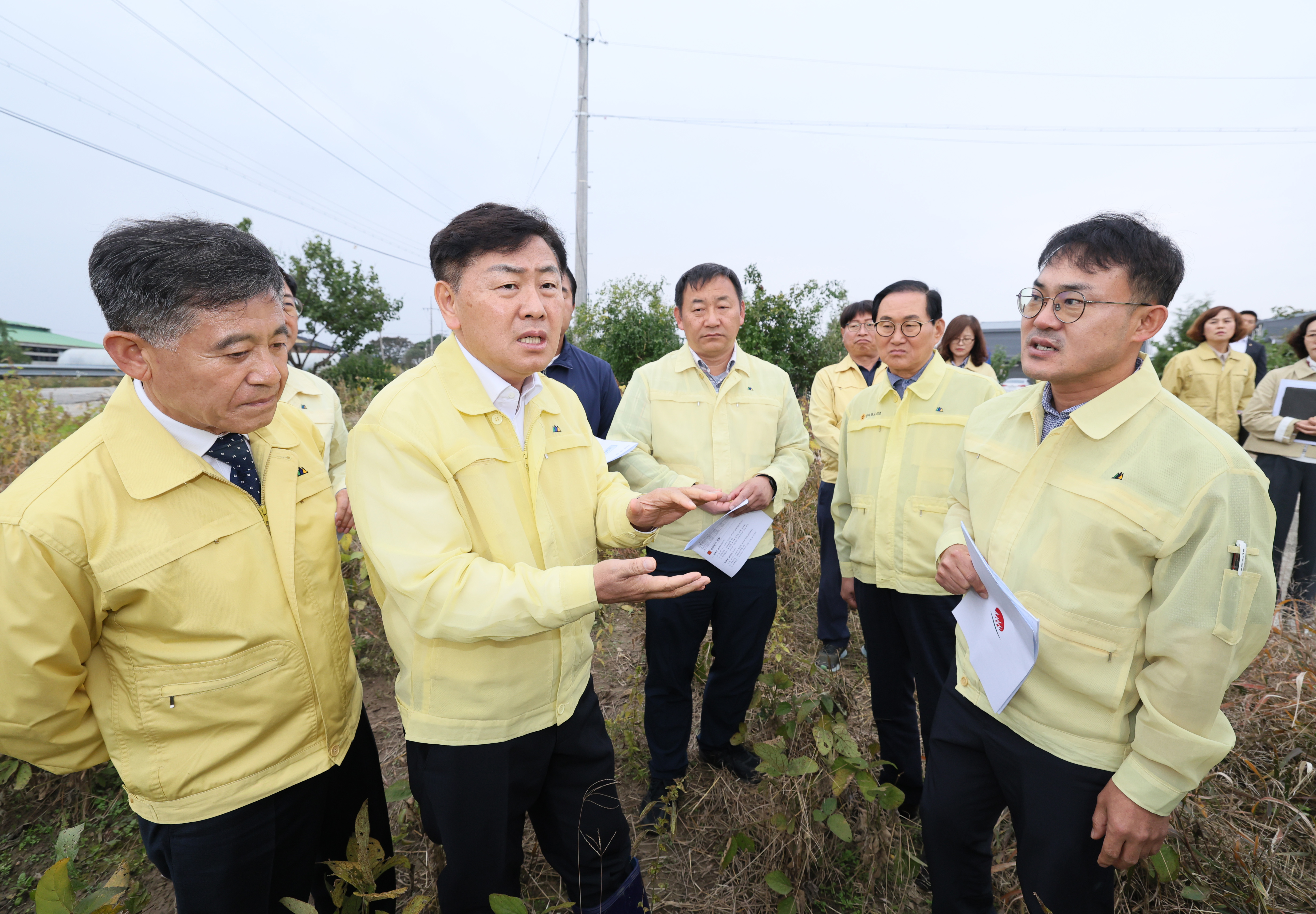 전북도, 김제 벼·논콩 피해 현장 방문… 신속한 복구 대책 추진 이미지(2)