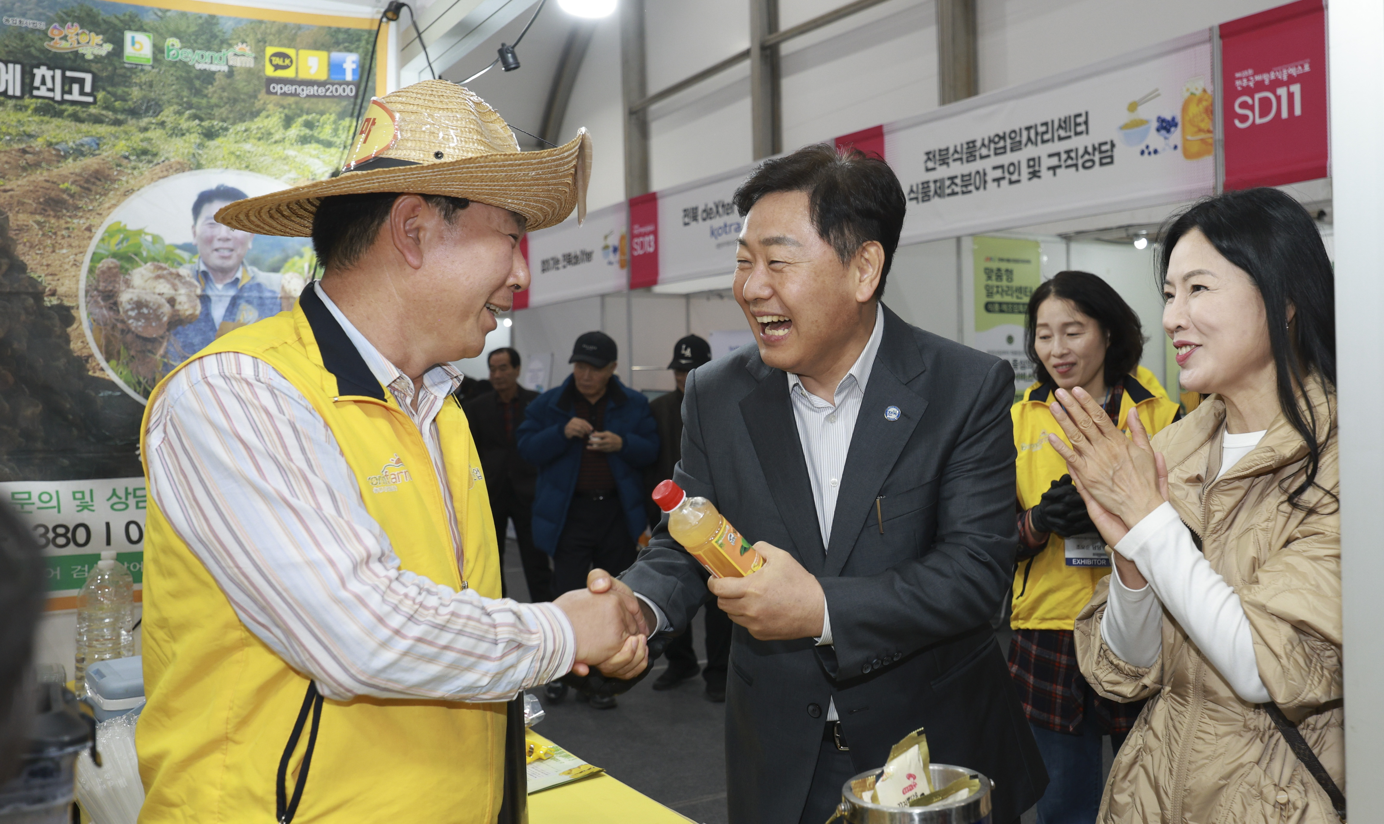 김관영 지사, 전주국제발효식품엑스포  참가 기업 현장 소통 이미지(4)
