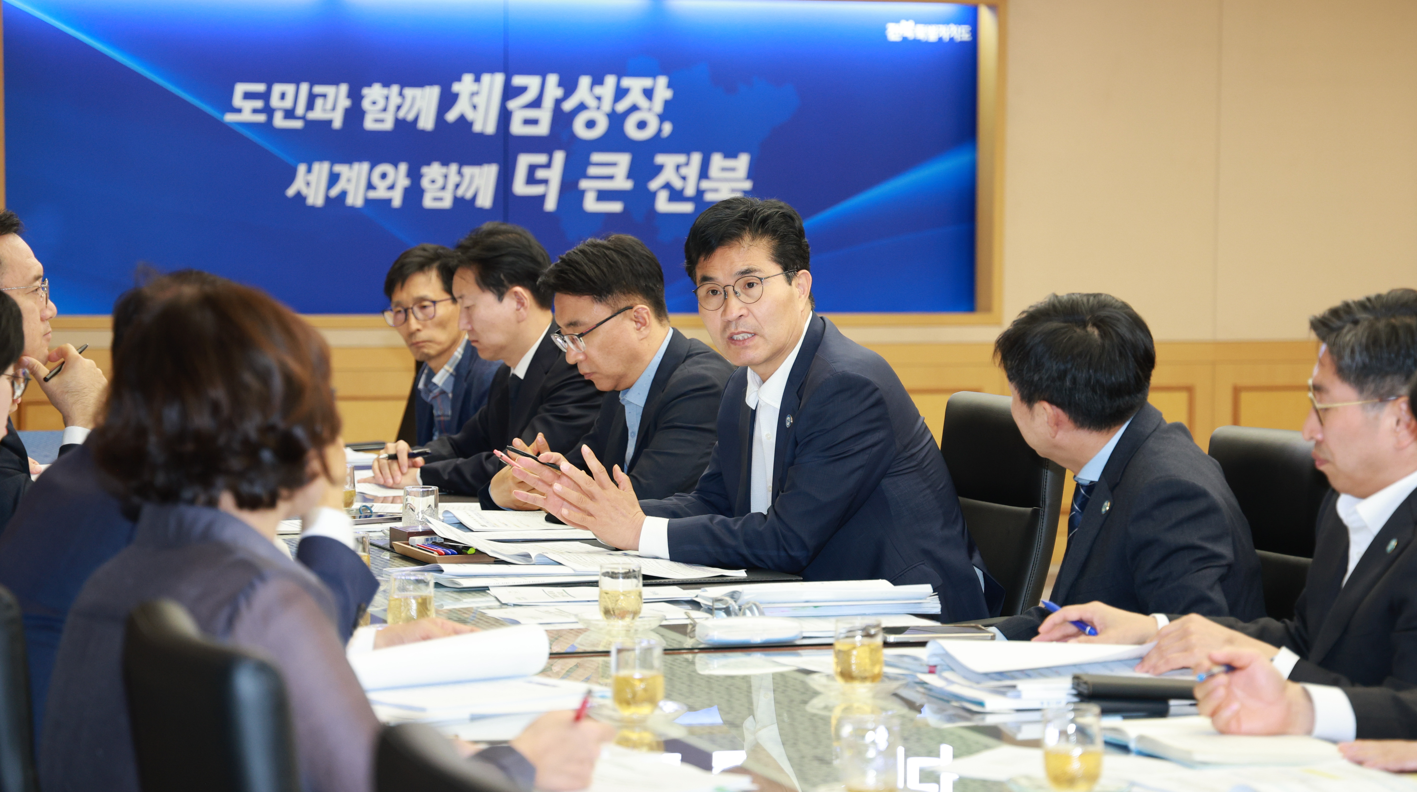 국가예산 확보 마지막 승부처는 국회…  이원택 도지사, 대응전략 점검 이미지(1)