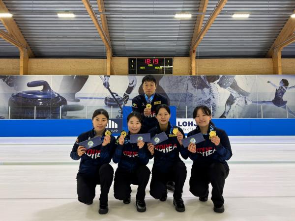 전북 컬링팀, 세계주니어 B선수권 우승 쾌거