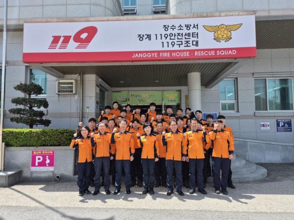 이오숙 소방본부장, 장수소방서 방문해 여름철 수난사고 대비태세 점검