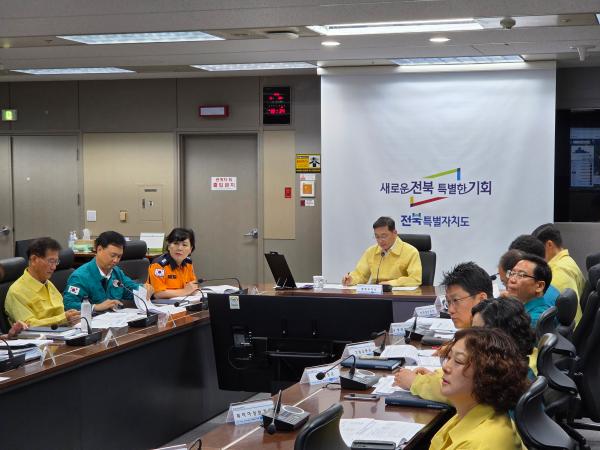 ‘인명 피해 제로’ 전북자치도, 장마철 재난 대응 강화