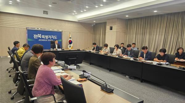 전북자치도, 도-시군 부단체장 회의… 여름철 재난 대응체계 점검