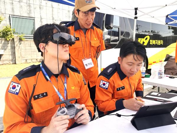드론으로 재난현장 3차원 지도 만든다. 전북소방, 드론 맵핑 시범운영