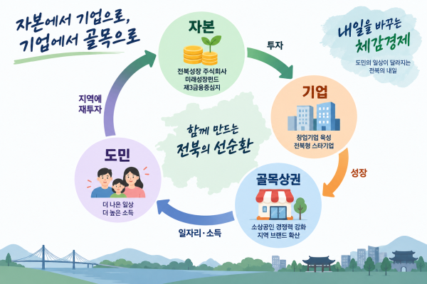 자본에서 기업으로, 기업에서 골목으로…전북 경제 선순환 설계