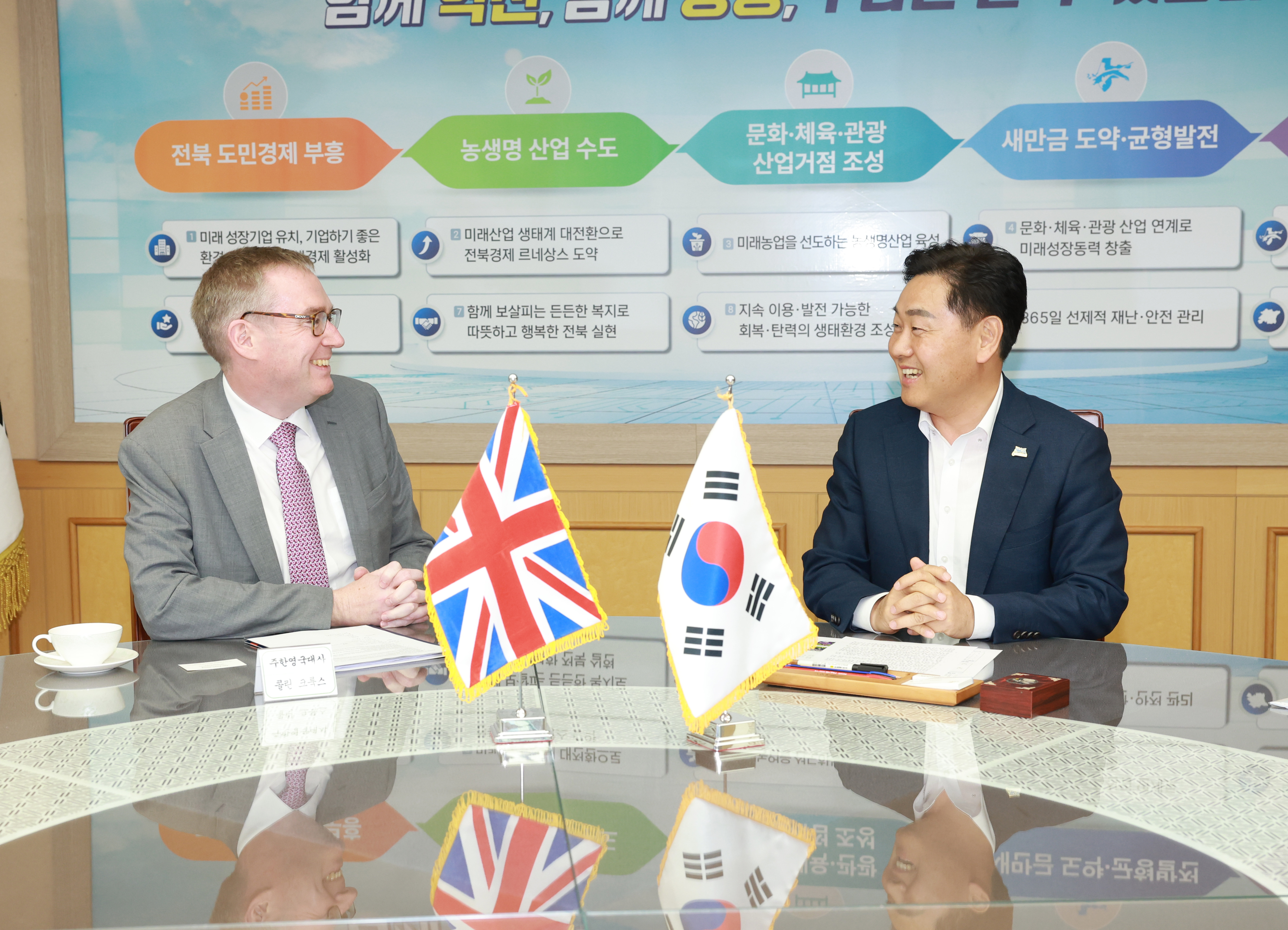 A Concern for the Issue if Exchange and Collaboration related to Public Diplomat between Jeollabuk-do and the UK will be Expanded image(1)