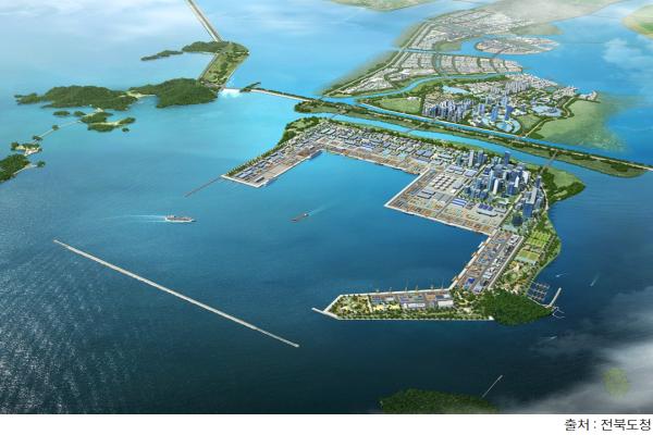 Saemangeum Port is a newly planned hub integrating ports, industry, and renewable energy on Korea’s west coast, designed for smart logistics and future-oriented growth.