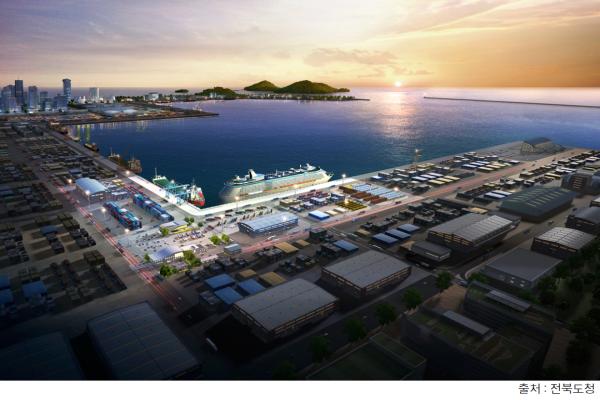 The Saemangeum cruise project aims to build a major maritime tourism hub around its new deep-water port, capable of hosting large cruise ships, while integrating cultural tourism to boost regional connectivity and drive local economic growth.