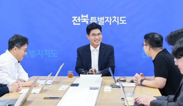 이원택 전북특별자치도지사 기자 간담회