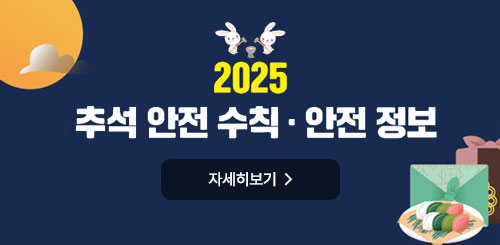2025 추석안전수칙·안전정보